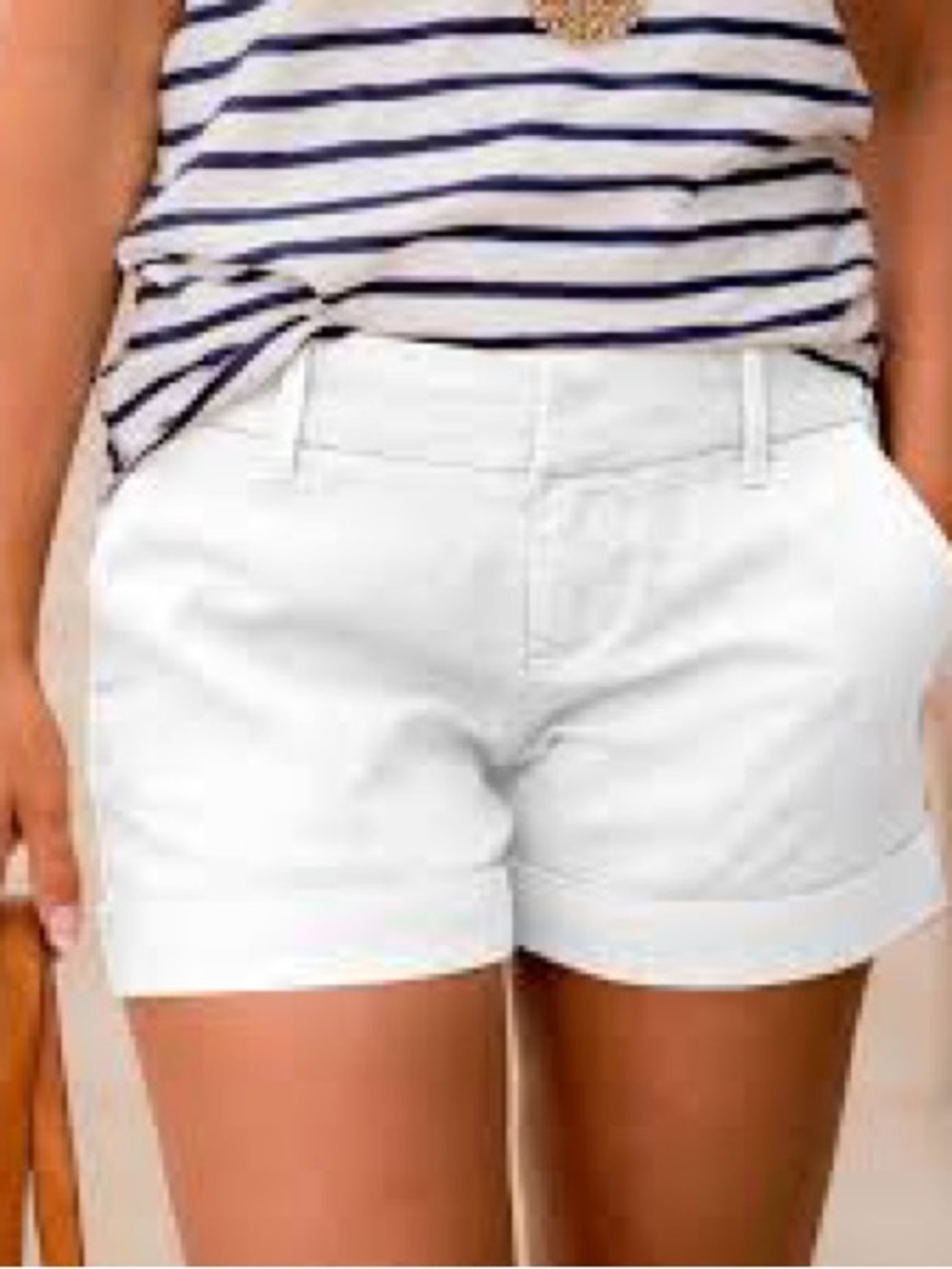 Hollister Mid-Rise Cotton Shorts